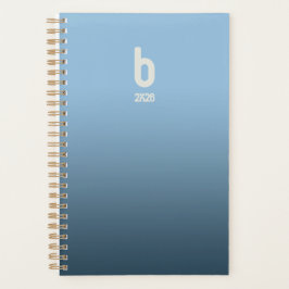 Blue Spiral Planner – 2026 Breath Planer