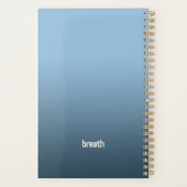 Blue Spiral Planner – 2026 Breath Planer (Rückseite)