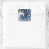 Blue Spiral Sticker (Tasche)