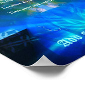 Blue Spirit Event Poster Template #013 (Ecke)