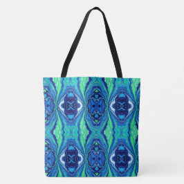Blue Splash Große Totttasche Tasche