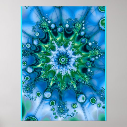 Blue Splash Poster (Vorne)