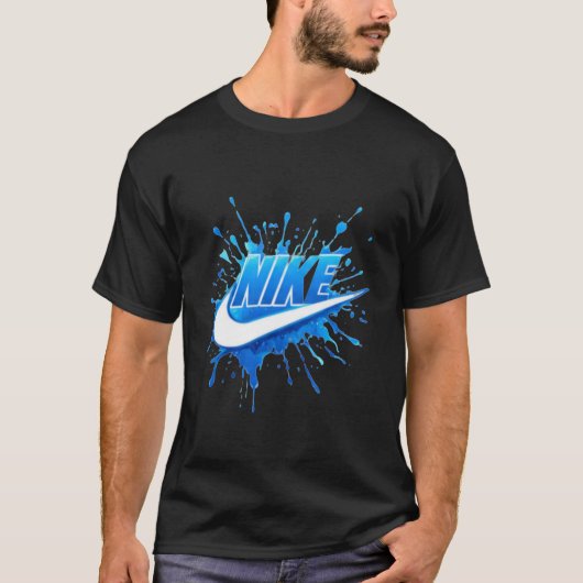 Blue Splash Street Logo T-Shirt (Vorderseite)