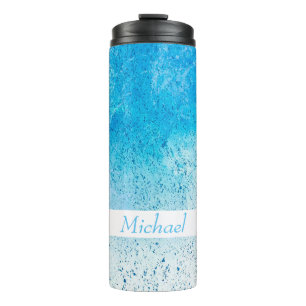Blue Splash Thermosbecher