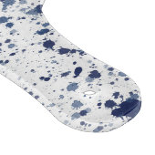 Blue Splashes & Splatters Splash Pattern Schneidebrett (Ecke)