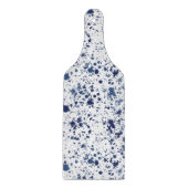 Blue Splashes & Splatters Splash Pattern Schneidebrett (Vorderseite)