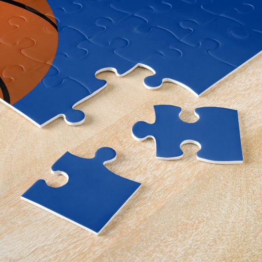 Blue Sports Puzzle (Seite)