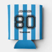 Blue Sports Team Individuelle Name Number Team Gam Dosenkühler (Rückseite)