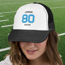 Blue Sports Team Individuelle Name, Nummer, Team B