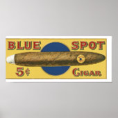 Blue Spot Cigar Poster (Vorne)