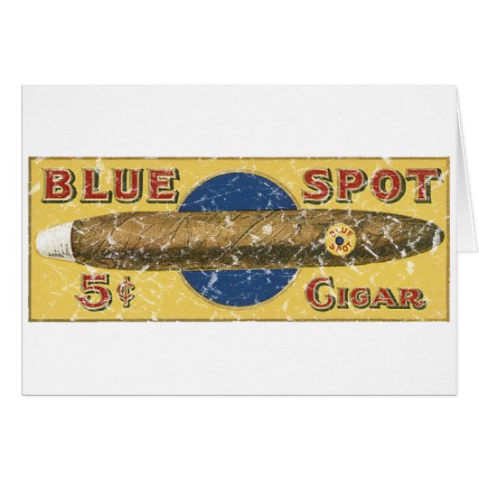 Blue Spot Zigarre - abgenutzt (Vorderseite (Horizontal))