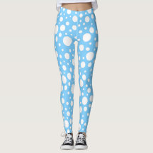 Blue Spots Leggings