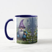 Blue Spring Garden Gnome Tasse (Links)