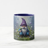 Blue Spring Garden Gnome Tasse (Zentrum)