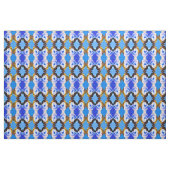 Blue Spring Stoff (Yard (91,4 cm))