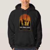 Blue Springs Creek Missouri Fishing Hoodie (Vorderseite)