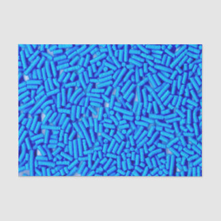 Blue Sprinkles Blue Jimmies Seidenpapier