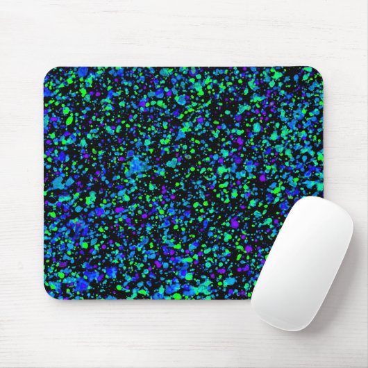 Blue Spritzer - Maus-Pad Mousepad (Mit Mouse)