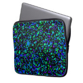 Blue Spritzer - Notebook-Sieb Laptopschutzhülle (Vorderseite Links)