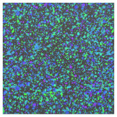 Blue Spritzer - Polyester Weave Fabric Stoff (Nahaufnahme)