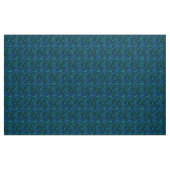 Blue Spritzer - Polyester Weave Fabric Stoff (Yard (91,4 cm))