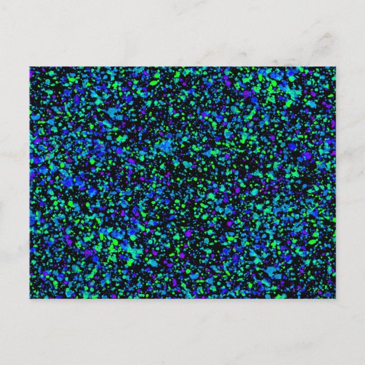 Blue Spritzer - Postkarte (Vorderseite)