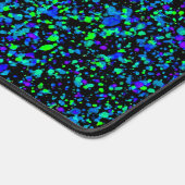 Blue Spritzer - Schreibtischmatte (Ecke)