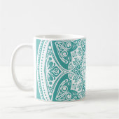 Blue Spruce Mandala Kaffeetasse (Links)