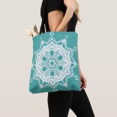 Blue Spruce Mandala Tasche (Von Nahem)