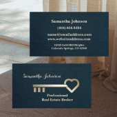 Blue Spruce Real Anwesen Business Card Visitenkarte