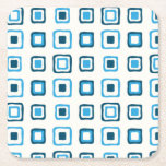 Blue Squares in Blue Squares - Wiederverwendbar Rechteckiger Pappuntersetzer<br><div class="desc">Moderne,  blaue Quadrate auf den Plätzen machen aus dem Mittelalter einen wunderschönen,  aber dennoch wiederverwendbaren Untersetzer für Ihre Zuhause oder Ihr Büro. Verkauft in Sets von 6,  sodass Sie viel zu Set für jede Art von Anlass oder Alltag haben.</div>