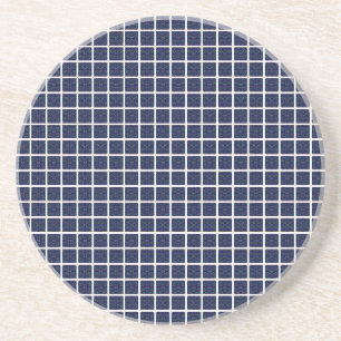 Blue Squares Sandstone Untersetzer