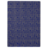 Blue Squares-Zwischenablage Klemmbrett (Rückseite)
