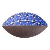 Blue Squarish Pattern Football (Gedreht 270)