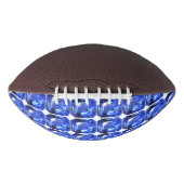 Blue Squarish Pattern Football (Vorderseite)