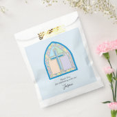 Blue Stached Glass First Communityfavorit Bag Geschenktütchen (Versiegelt)