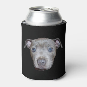Blue Staffordshire Bull Terrier Face, Dosenkühler
