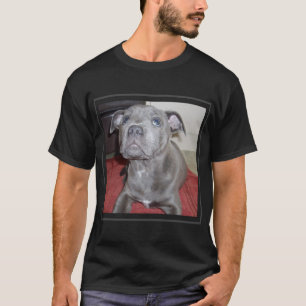 Blue Staffordshire Bull Terrier Puppy T-Shirt