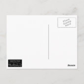 Blue Stag Postcard Postkarte (Rückseite)