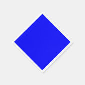 Blue Standard Cocktail Paper Napkin Serviette (Ecke)