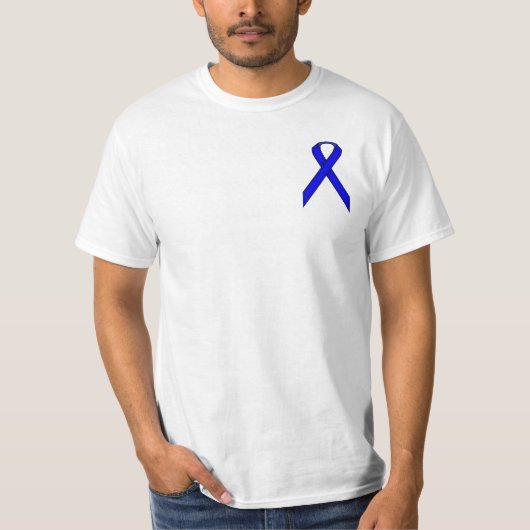 Blue Standard Ribbon T-Shirt (Vorderseite)