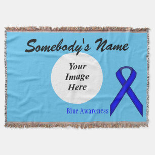 Blue Standard Ribbon Template von Kenneth Yoncich Decke