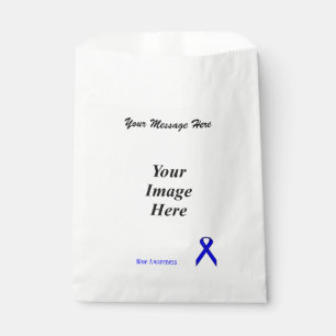 Blue Standard Ribbon Template von Kenneth Yoncich Geschenktütchen