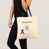 Blue Standard Ribbon Template von Kenneth Yoncich Tragetasche (Vorderseite (Produkt))