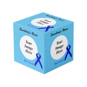 Blue Standard Ribbon Template von Kenneth Yoncich Würfel