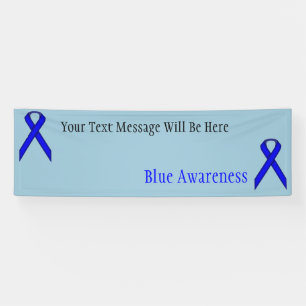 Blue Standard Ribbon von Kenneth Yoncich Banner