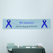 Blue Standard Ribbon von Kenneth Yoncich Banner (Messeveranstaltung)