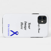 Blue Standard Ribbon von Kenneth Yoncich Case-Mate iPhone Hülle (Rückseite (Horizontal))