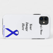 Blue Standard Ribbon von Kenneth Yoncich Case-Mate iPhone Hülle (Rückseite (Horizontal))