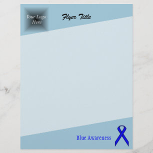 Blue Standard Ribbon von Kenneth Yoncich Flyer